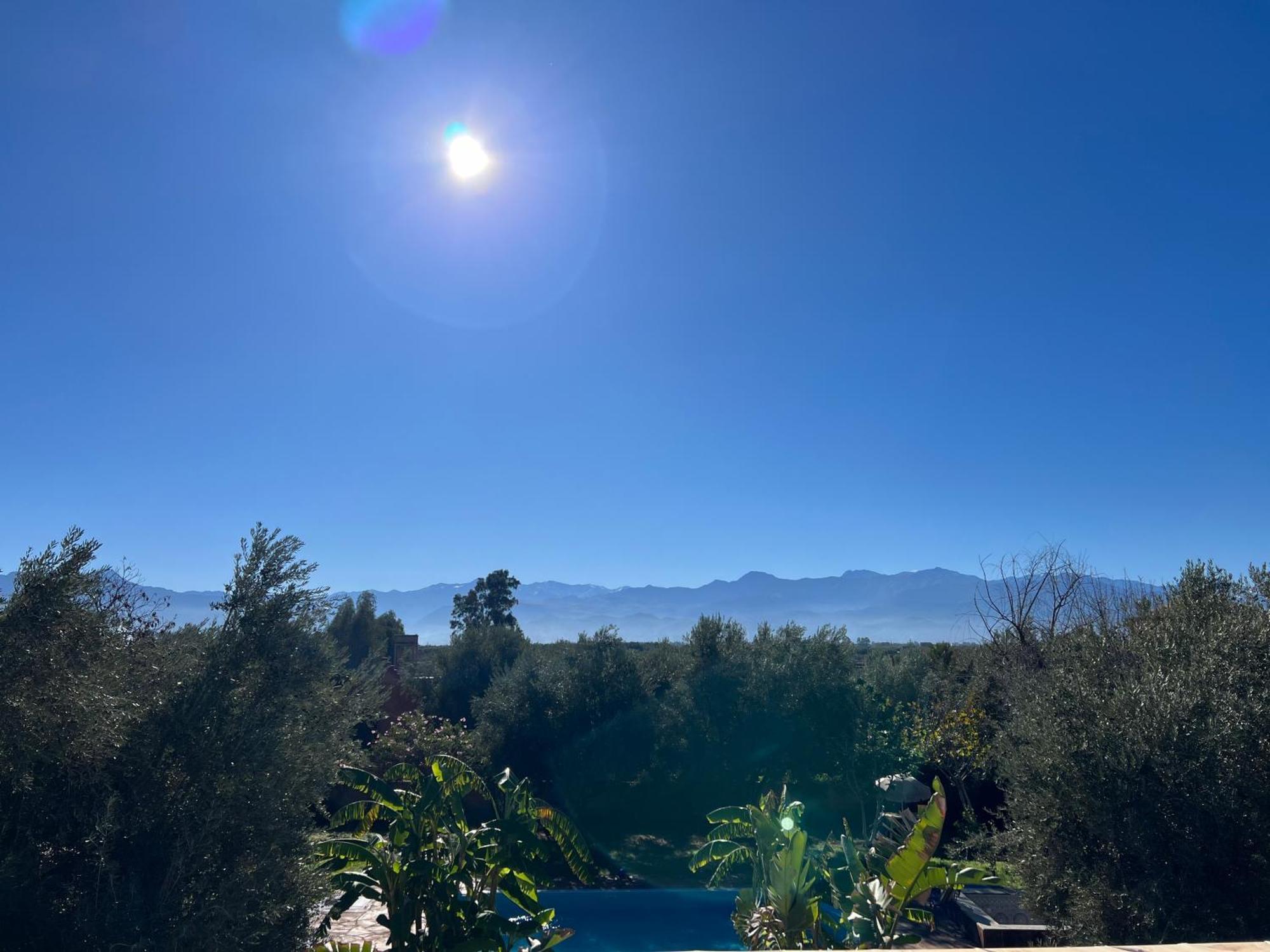 Le Domaine De Carole Marrakech Bed & Breakfast Douar Akkara ภายนอก รูปภาพ