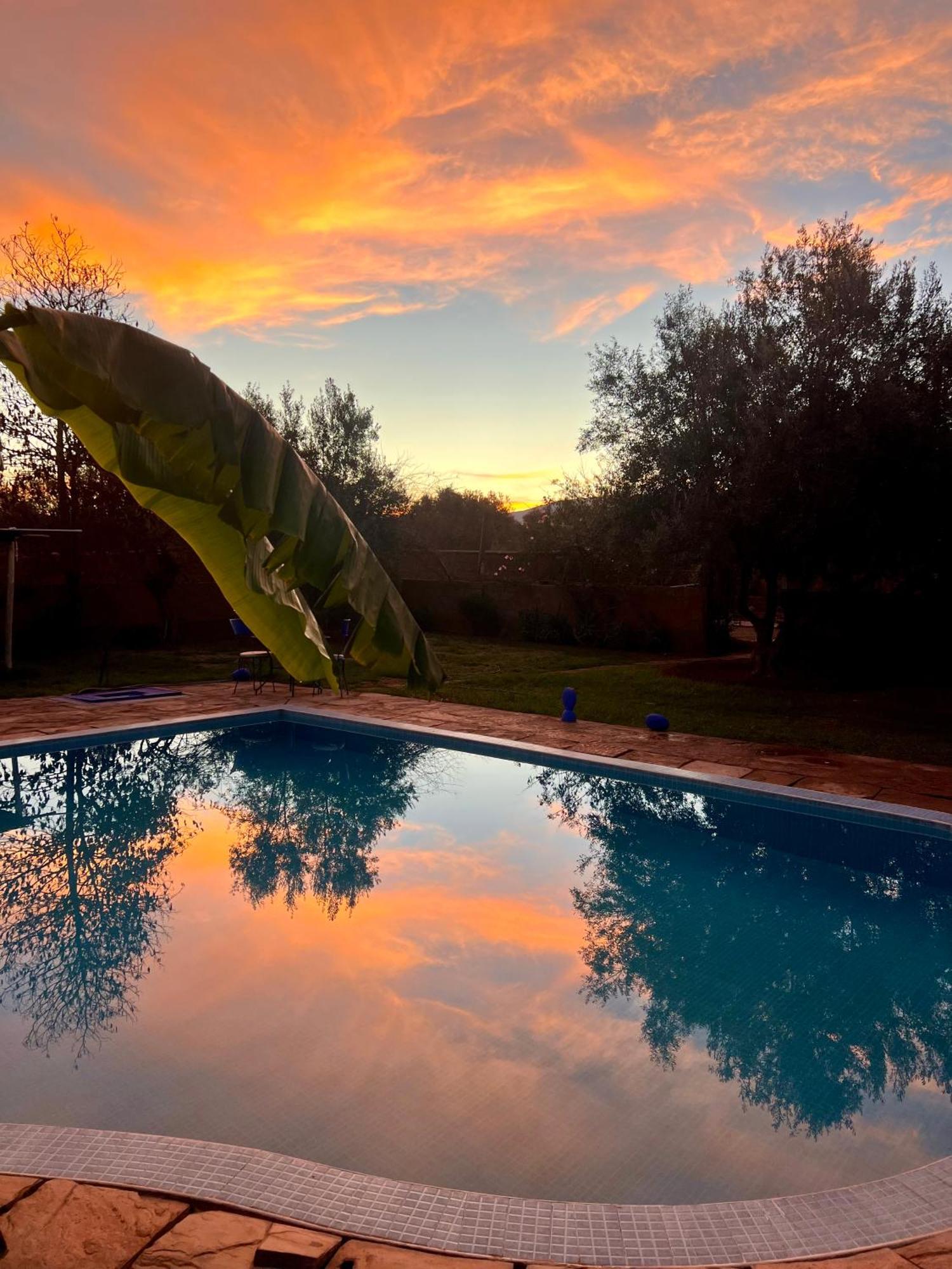 Le Domaine De Carole Marrakech Bed & Breakfast Douar Akkara ภายนอก รูปภาพ