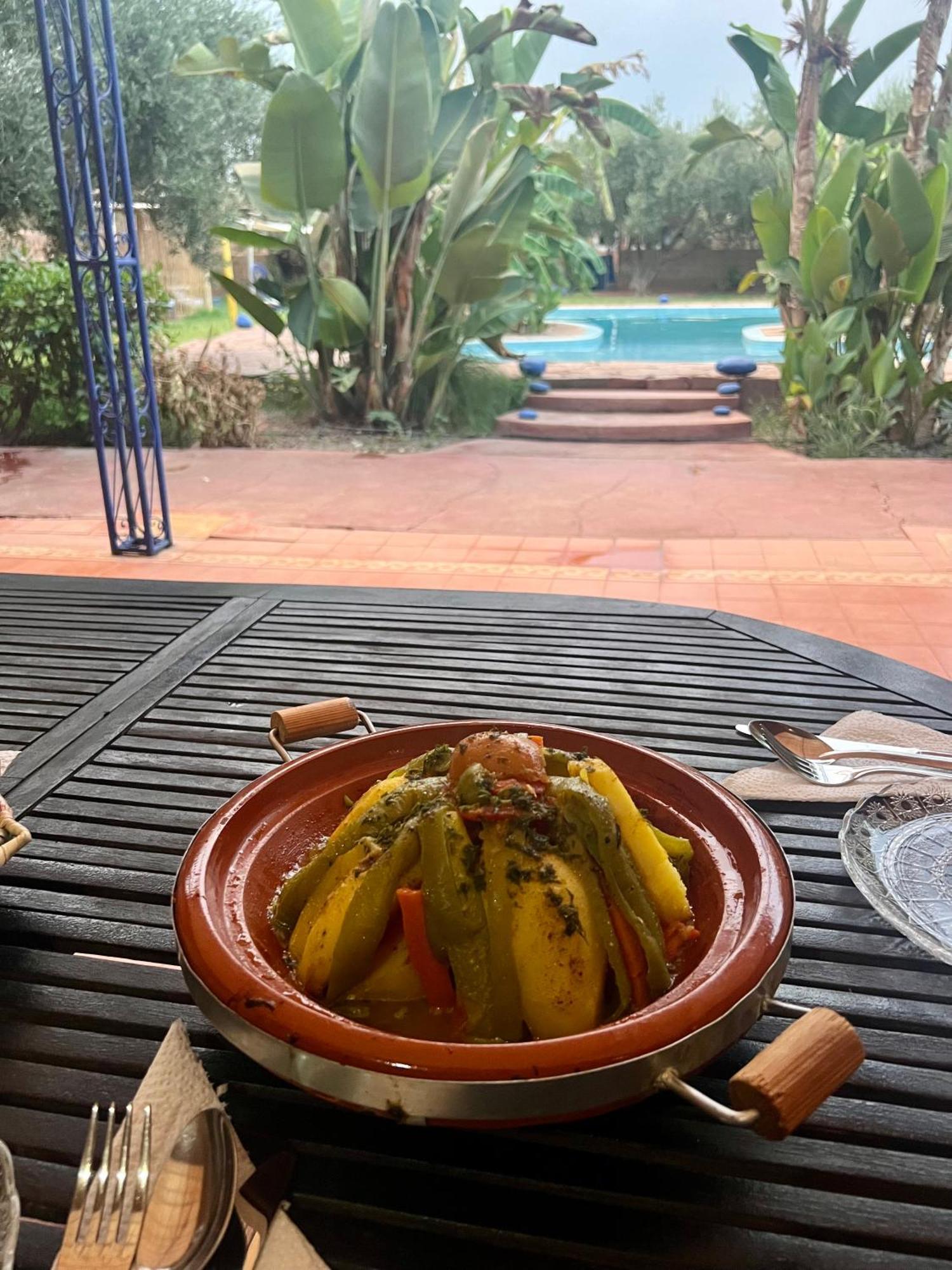 Le Domaine De Carole Marrakech Bed & Breakfast Douar Akkara ภายนอก รูปภาพ